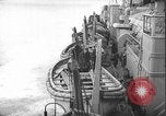 Image of Emergency drill aboard the SS Leviathan troop transport Atlantic Ocean, 1918, second 23 stock footage video 65675068755