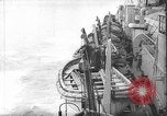 Image of Emergency drill aboard the SS Leviathan troop transport Atlantic Ocean, 1918, second 27 stock footage video 65675068755