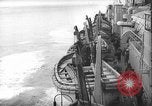 Image of Emergency drill aboard the SS Leviathan troop transport Atlantic Ocean, 1918, second 30 stock footage video 65675068755