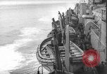 Image of Emergency drill aboard the SS Leviathan troop transport Atlantic Ocean, 1918, second 35 stock footage video 65675068755