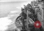 Image of Emergency drill aboard the SS Leviathan troop transport Atlantic Ocean, 1918, second 36 stock footage video 65675068755