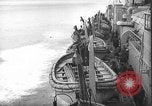 Image of Emergency drill aboard the SS Leviathan troop transport Atlantic Ocean, 1918, second 39 stock footage video 65675068755