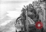 Image of Emergency drill aboard the SS Leviathan troop transport Atlantic Ocean, 1918, second 43 stock footage video 65675068755