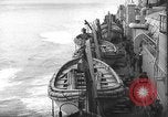 Image of Emergency drill aboard the SS Leviathan troop transport Atlantic Ocean, 1918, second 47 stock footage video 65675068755
