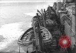 Image of Emergency drill aboard the SS Leviathan troop transport Atlantic Ocean, 1918, second 52 stock footage video 65675068755