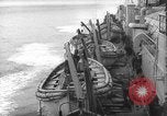 Image of Emergency drill aboard the SS Leviathan troop transport Atlantic Ocean, 1918, second 54 stock footage video 65675068755