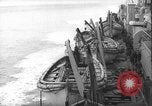 Image of Emergency drill aboard the SS Leviathan troop transport Atlantic Ocean, 1918, second 58 stock footage video 65675068755