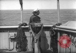 Image of Illustration of defenses aboard US troop transport vessels Atlantic Ocean, 1918, second 33 stock footage video 65675068756