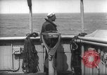 Image of Illustration of defenses aboard US troop transport vessels Atlantic Ocean, 1918, second 34 stock footage video 65675068756