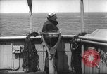 Image of Illustration of defenses aboard US troop transport vessels Atlantic Ocean, 1918, second 35 stock footage video 65675068756