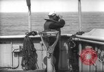 Image of Illustration of defenses aboard US troop transport vessels Atlantic Ocean, 1918, second 36 stock footage video 65675068756