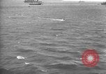 Image of Illustration of defenses aboard US troop transport vessels Atlantic Ocean, 1918, second 42 stock footage video 65675068756