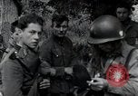 Standbild Der 101st Airborne Division Saint Marcouf Frankreich, 1944, aus Sekunde 58 historischem Filmmaterial Videoclip 65675068779