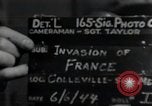 Image of United States troops Normandy France, 1944, second 3 stock footage video 65675068783