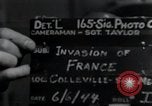 Image of United States troops Normandy France, 1944, second 5 stock footage video 65675068783