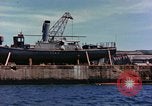 Image of Japanese river boats Japan, 1945, second 28 stock footage video 65675068791