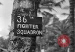Standbild 8th Fighter Group Insel Morotai Indonesien, 1944, aus Sekunde 55 historischem Filmmaterial Videoclip 65675068812