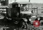 Image of tourists sightseeing in America in Model T cars Western United States USA, 1919, second 19 stock footage video 65675068821