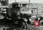 Image of tourists sightseeing in America in Model T cars Western United States USA, 1919, second 25 stock footage video 65675068821