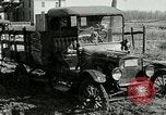 Image of tourists sightseeing in America in Model T cars Western United States USA, 1919, second 26 stock footage video 65675068821