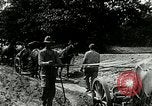 Image of tourists sightseeing in America in Model T cars Western United States USA, 1919, second 30 stock footage video 65675068821