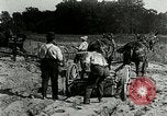 Image of tourists sightseeing in America in Model T cars Western United States USA, 1919, second 32 stock footage video 65675068821