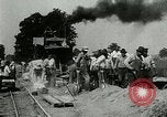 Image of tourists sightseeing in America in Model T cars Western United States USA, 1919, second 43 stock footage video 65675068821