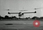 Standbild Bell XV-3 convertiplane "tiltrotor" Flugzeug Texas United States USA, 1955, aus Sekunde 47 historischem Filmmaterial Videoclip 65675068824