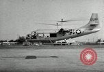 Standbild Bell XV-3 convertiplane "tiltrotor" Flugzeug Texas United States USA, 1955, aus Sekunde 49 historischem Filmmaterial Videoclip 65675068824
