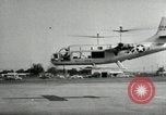 Standbild Bell XV-3 convertiplane "tiltrotor" Flugzeug Texas United States USA, 1955, aus Sekunde 53 historischem Filmmaterial Videoclip 65675068824