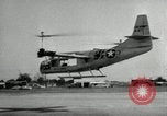Standbild Bell XV-3 convertiplane "tiltrotor" Flugzeug Texas United States USA, 1955, aus Sekunde 54 historischem Filmmaterial Videoclip 65675068824