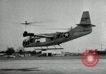 Standbild Bell XV-3 convertiplane "tiltrotor" Flugzeug Texas United States USA, 1955, aus Sekunde 55 historischem Filmmaterial Videoclip 65675068824