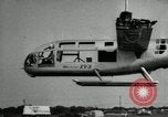 Standbild Bell XV-3 convertiplane "tiltrotor" Flugzeug Texas United States USA, 1955, aus Sekunde 60 historischem Filmmaterial Videoclip 65675068824