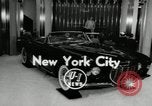 Image of Chrysler Falcon designed by Virgil Exner New York United States USA, 1955, second 4 stock footage video 65675068826