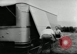 Image Setra bus Camping et de la remorque Autriche, 1955, de la seconde 8 séquences d'archives historiques vidéo 65675068827