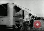 Image Setra bus Camping et de la remorque Autriche, 1955, de la seconde 9 séquences d'archives historiques vidéo 65675068827