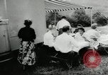 Image Setra bus Camping et de la remorque Autriche, 1955, de la seconde 47 séquences d'archives historiques vidéo 65675068827