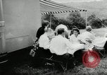 Image Setra bus Camping et de la remorque Autriche, 1955, de la seconde 48 séquences d'archives historiques vidéo 65675068827