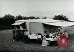 Image Setra bus Camping et de la remorque Autriche, 1955, de la seconde 50 séquences d'archives historiques vidéo 65675068827