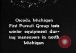 Standbild Curtiss P-1 Hawk Oscoda Michigan USA, 1930, aus Sekunde 1 historischem Filmmaterial Videoclip 65675068846