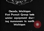 Standbild Curtiss P-1 Hawk Oscoda Michigan USA, 1930, aus Sekunde 7 historischem Filmmaterial Videoclip 65675068846