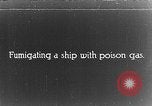 Image of ships fumigated Baltimore Maryland USA, 1927, second 1 stock footage video 65675068855
