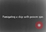 Image of ships fumigated Baltimore Maryland USA, 1927, second 4 stock footage video 65675068855