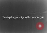 Image of ships fumigated Baltimore Maryland USA, 1927, second 5 stock footage video 65675068855