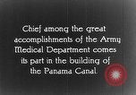 Image of Panama Canal Panama, 1912, second 10 stock footage video 65675068857
