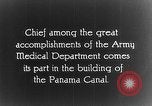 Image of Panama Canal Panama, 1912, second 13 stock footage video 65675068857