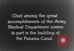 Image of Panama Canal Panama, 1912, second 15 stock footage video 65675068857