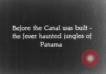 Image of Panama Canal Panama, 1912, second 26 stock footage video 65675068857