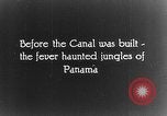 Image of Panama Canal Panama, 1912, second 29 stock footage video 65675068857