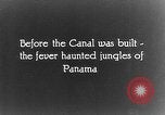 Image of Panama Canal Panama, 1912, second 32 stock footage video 65675068857